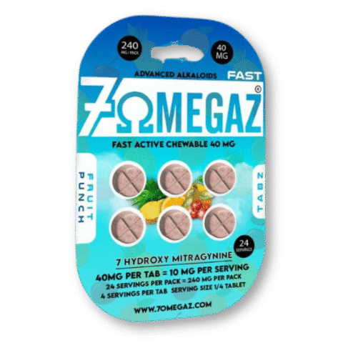 7OMEGAZ FAST Chew, 40mg, 6 Chewables