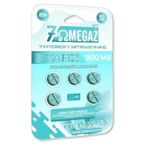 7OMEGAZ HIT TABZ, 60mg, 5 Pack